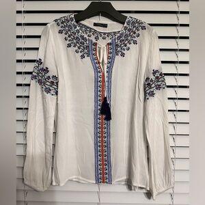 #7) THML  Beautiful embroidered Top Size M